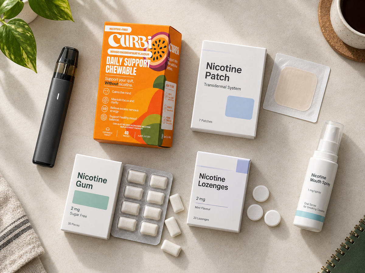 Gum, lozenge, patch, spray: how quit-aids actually compare