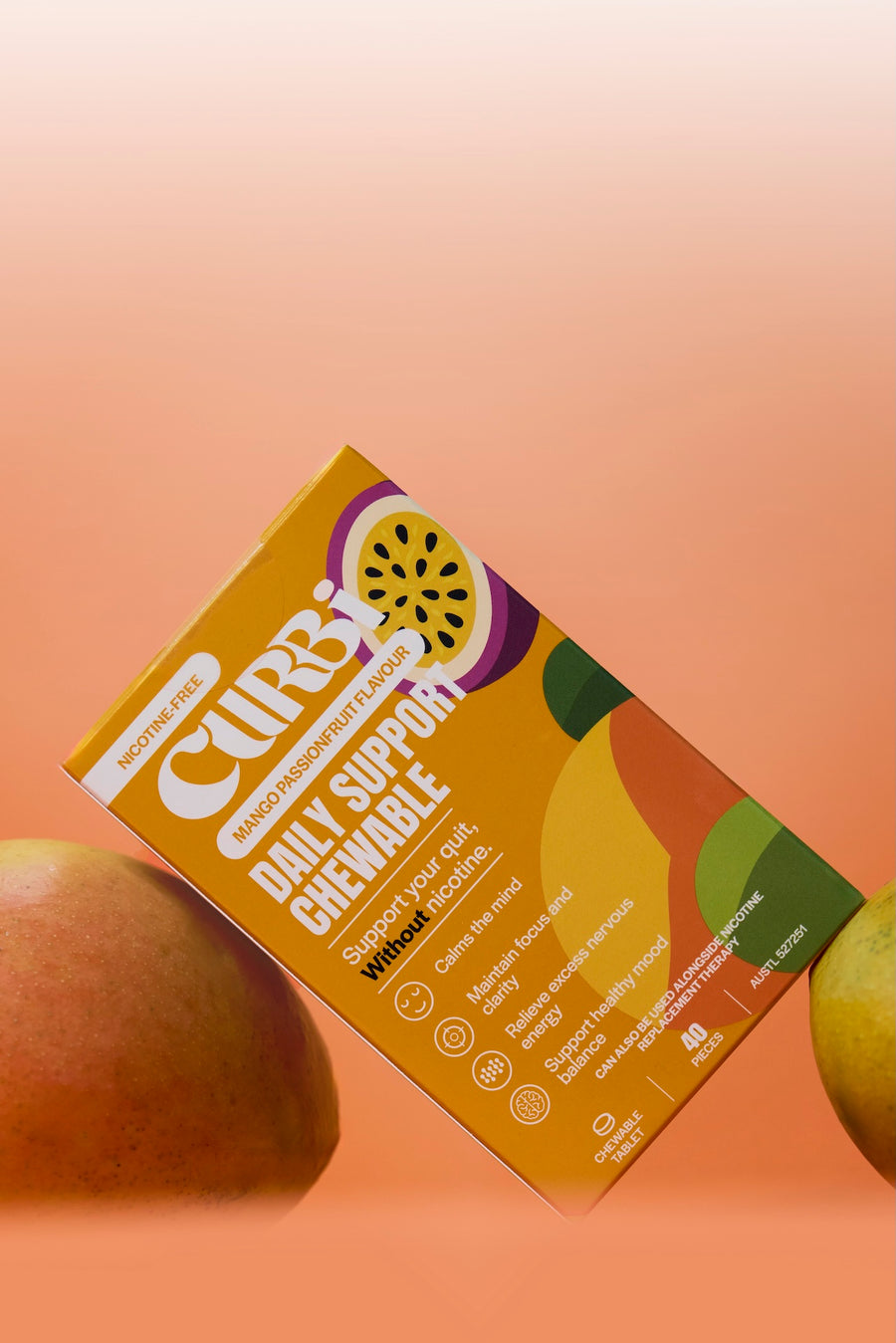 CURBi Mango Passionfruit Daily Support Chewable
