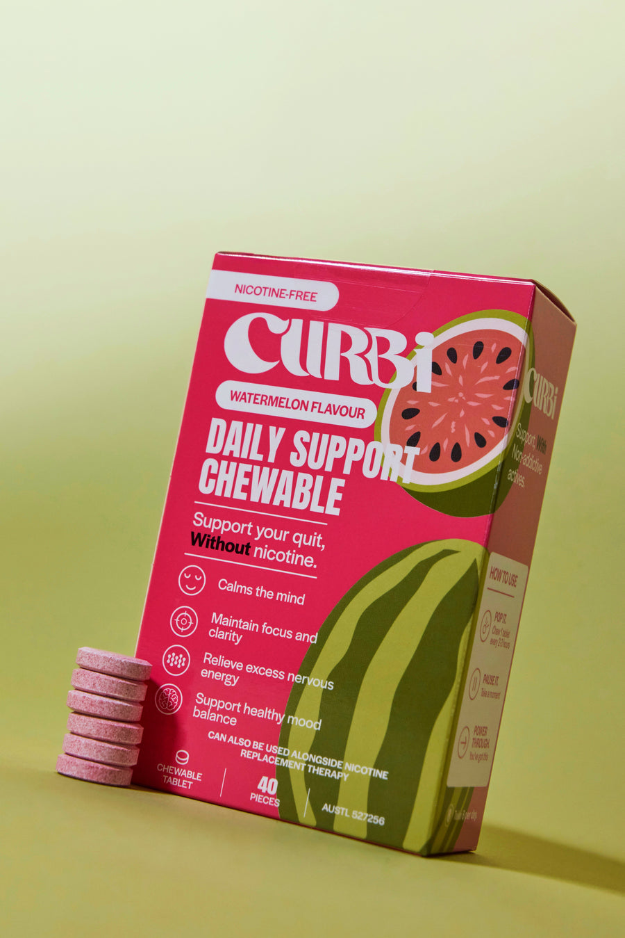 CURBi Watermelon Daily Support Chewable